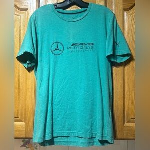 Puma Mercedes AMG Petronas Motorsport Formula 1 F1 Racing Team T-Shirt Large